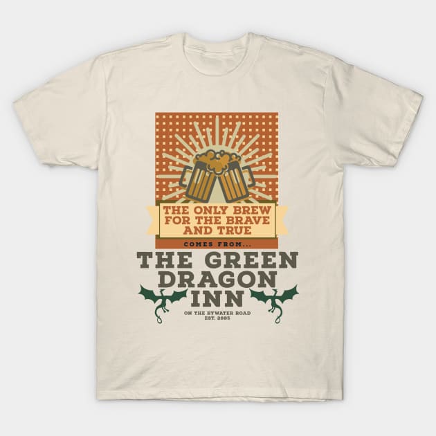 The Green Dragon Inn T-Shirt by MegBliss